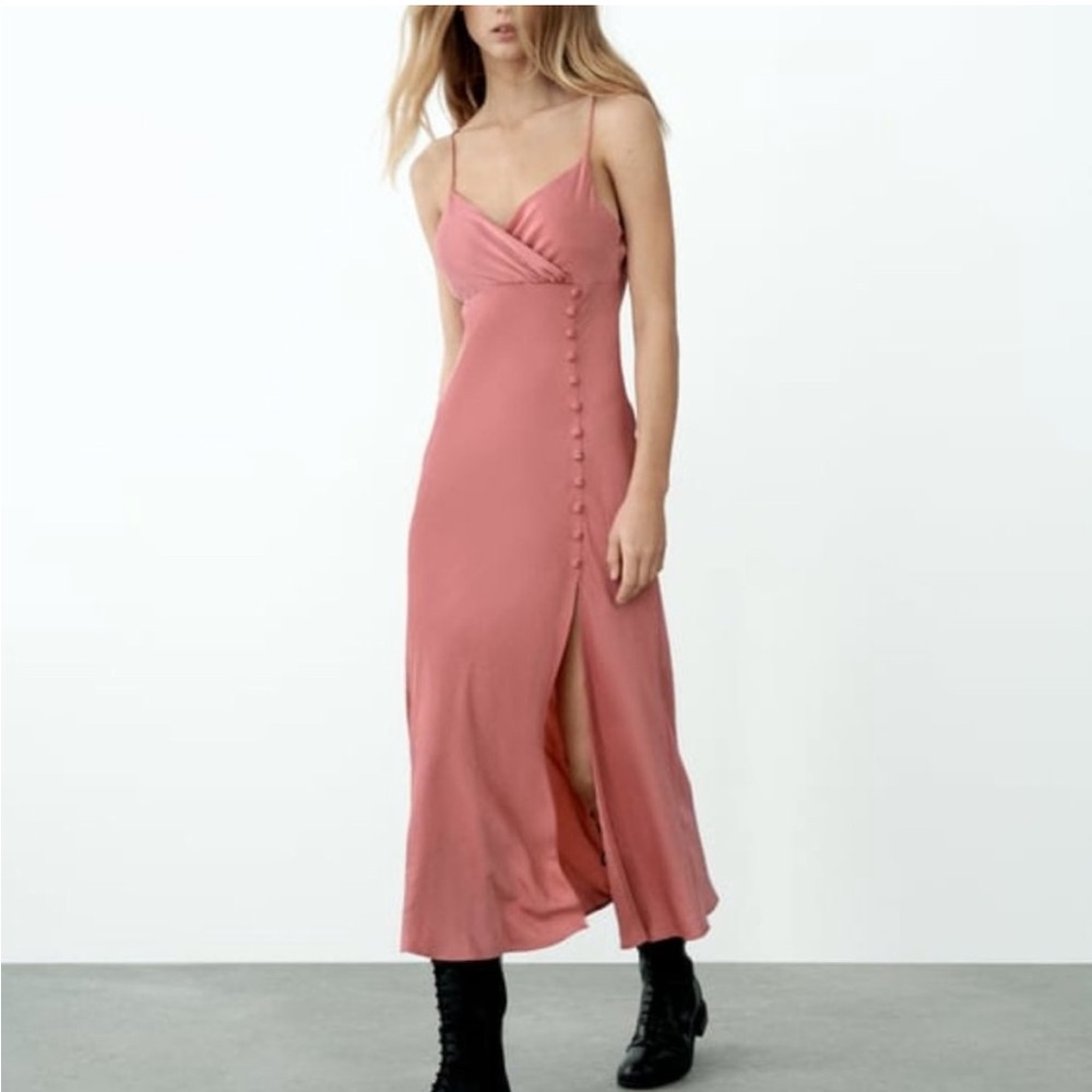 Zara slip dress